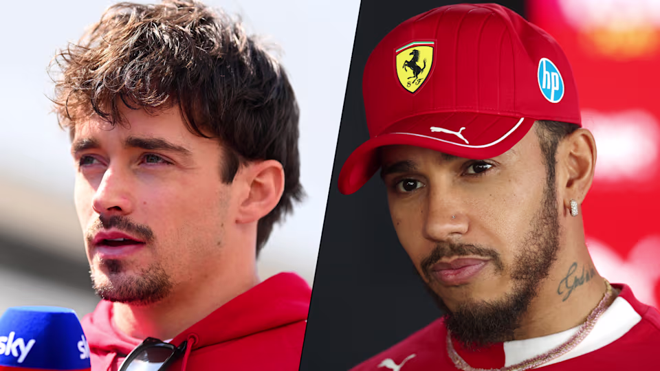 Leclerc Hamilton Japan header image