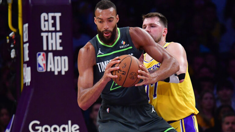 Rudy-Gobert-career-night-vs-Lakers